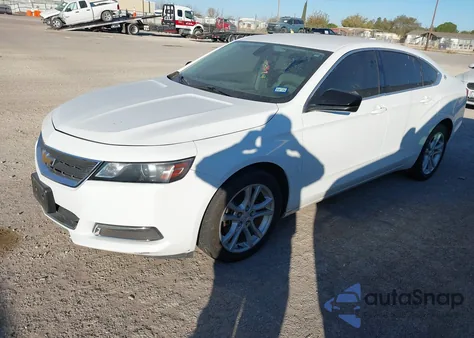 2016 Chevrolet Impala 1Fl из США, поврежденный, VIN 2G11X5SA6G9183710